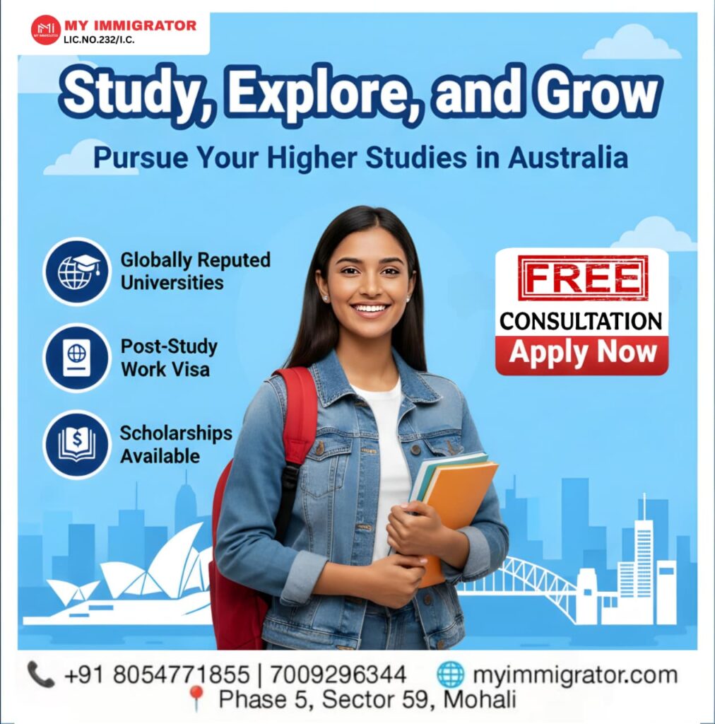 study, explore & grow build your future in australia with my immigrator