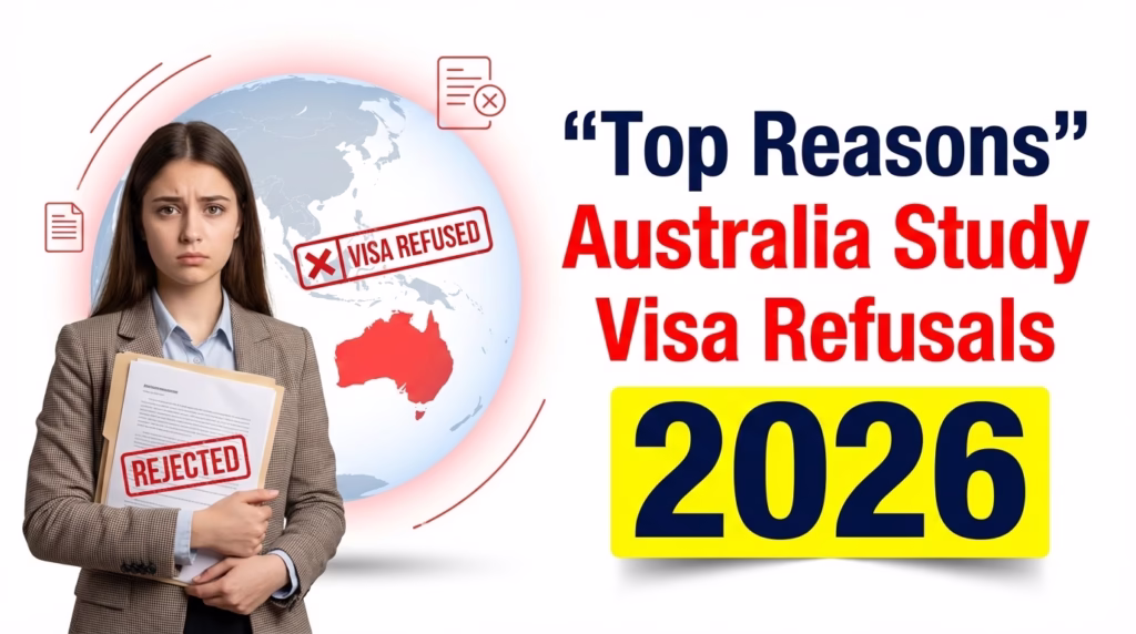 top reasons for australia study visa refusals in 2026